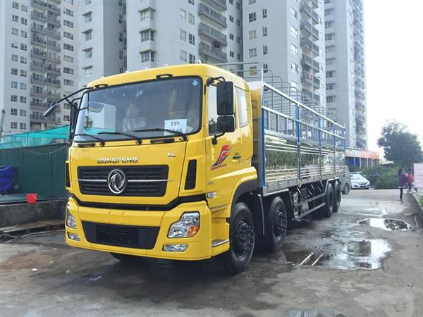 Xe tải thùng 4 chân Dongfeng Hoàng Huy